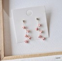 Pendientes colgantes de flores para mujer G1043 1