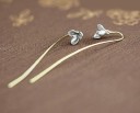 Pendientes colgantes de flores para mujer G1061 2