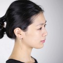 Pendientes colgantes de flores para mujer G1061 3