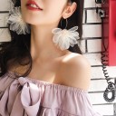 Pendientes colgantes de flores para mujer G1393 4