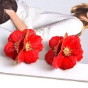Pendientes colgantes de flores para mujer G1418 7