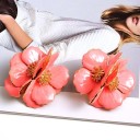 Pendientes colgantes de flores para mujer G1418 12
