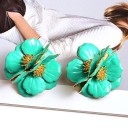 Pendientes colgantes de flores para mujer G1418 11