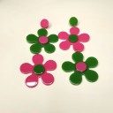 Pendientes colgantes de flores para mujer G1442 2