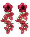 Pendientes colgantes de flores para mujer G1450 1