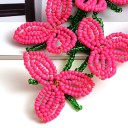Pendientes colgantes de flores para mujer G1450 4