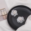 Pendientes colgantes de flores para mujer G1491 6