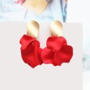 Pendientes colgantes de flores para mujer G484 19