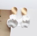 Pendientes colgantes de flores para mujer G484 7