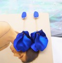 Pendientes colgantes de flores para mujer G484 11