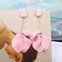 Pendientes colgantes de flores para mujer G484 12