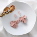 Pendientes colgantes de flores para mujer G484 4