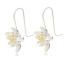 Pendientes colgantes de flores para mujer 1