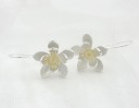 Pendientes colgantes de flores para mujer 2