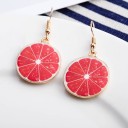 Pendientes colgantes de frutas para mujer 3