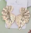 Pendientes colgantes de hojas para mujer G218 7