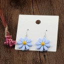 Pendientes colgantes de margaritas para mujer G1399 4