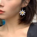Pendientes colgantes de margaritas para mujer G985 2