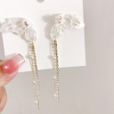 Pendientes colgantes de mariposa para mujer 6
