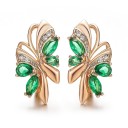 Pendientes colgantes de mariposa para mujer C1102 7