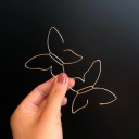 Pendientes colgantes de mariposa para mujer G825 3