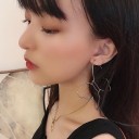 Pendientes colgantes de mariposa para mujer G825 5