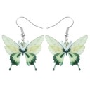 Pendientes colgantes de mariposa para mujer G855 1