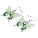 Pendientes colgantes de mariposa para mujer G855 4