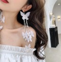 Pendientes colgantes de mariposa para mujer G910 3