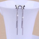 Pendientes colgantes de mariposa para mujer 3