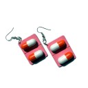 Pendientes colgantes de medicina para mujer 2