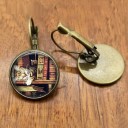 Pendientes colgantes de mujer C1059 2
