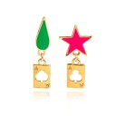 Pendientes colgantes de mujer C1066 18