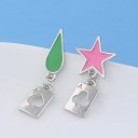 Pendientes colgantes de mujer C1066 2