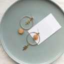 Pendientes colgantes de mujer C1095 6