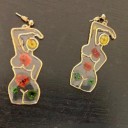 Pendientes colgantes de mujer C1212 3