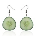 Pendientes colgantes de mujer C1213 7