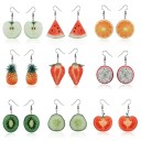 Pendientes colgantes de mujer C1213 2