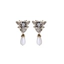 Pendientes colgantes de mujer con abeja 3