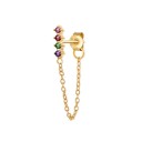 Pendientes colgantes de mujer con cadena 9