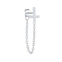 Pendientes colgantes de mujer con cadena 13