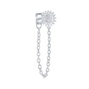 Pendientes colgantes de mujer con cadena 14