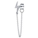 Pendientes colgantes de mujer con cadena 4