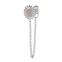 Pendientes colgantes de mujer con cadena 8