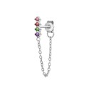 Pendientes colgantes de mujer con cadena 9