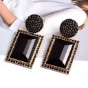 Pendientes colgantes de mujer con circonitas A2599 6