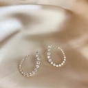 Pendientes colgantes de mujer con circonitas G1091 4