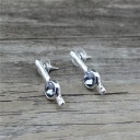 Pendientes colgantes de mujer con circonitas G1210 3