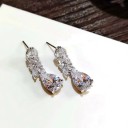 Pendientes colgantes de mujer con circonitas G123 5