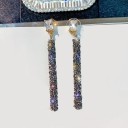 Pendientes colgantes de mujer con circonitas G125 5